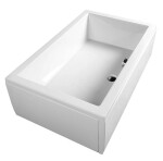POLYSAN - DEEP hlboká sprchová vanička obdĺžnik 100x90x26cm, biela 72340