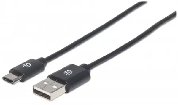 Manhattan kábel Hi-Speed USB-C samec gt; USB 2.0 samec (354912)