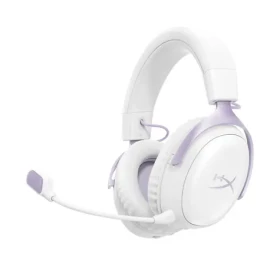 HyperX Cloud III S fialová / Herné slúchadlá / mikrofón / ANC / Bluetooth / 2,4 GHz (D95DFAA)