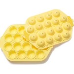 Silikónová forma na 18x cake pops žltá - Decora - Decora