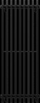 MEXEN - Aurora vykurovací rebrík/radiátor 1200 x 450 mm, 917 W, čierny W212-1200-450-00-70