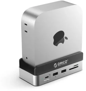 Orico Dokovacia stanica pre Mac Mini M4 / Dokovacia stanica / M.2 NVMe slot / USB-C 10 Gbps (VS10-SV-EP)