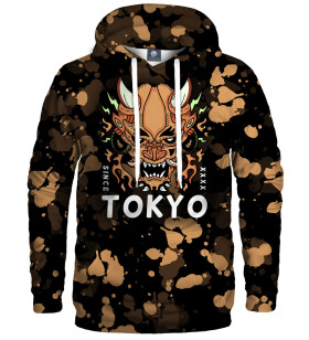 Aloha From Deer Tokyo Oni Yellow Hoodie HK AFD939 Orange