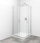 Sprchovací kút štvorec 80x80 cm SAT TEX SIKOTEXQ80CRT SIKOTEXQ80CRT