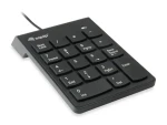 Equip čierna / Numerická klávesnica / USB / 18 klávesov / kábel 1,35 m (245205)