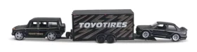 Maisto Design Team Haulers Mercedes Benz G Class + 1988 BMW 3 Series M3 čierna