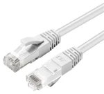 MicroConnect CAT6a U/UTP 10m biela / Sieťový kábel / LSZH / RJ-45 / PoE (MC-UTP6A10W)
