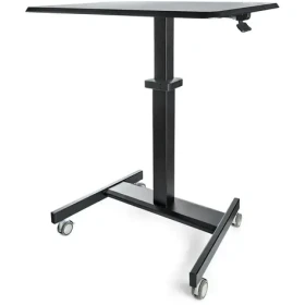 StarTech Mobilný stojan na kolieskach čierna / Pracovná stanica / výškovo nastaviteľná / nosnosť 30 kg / 60x80x110 cm (STSCART2)