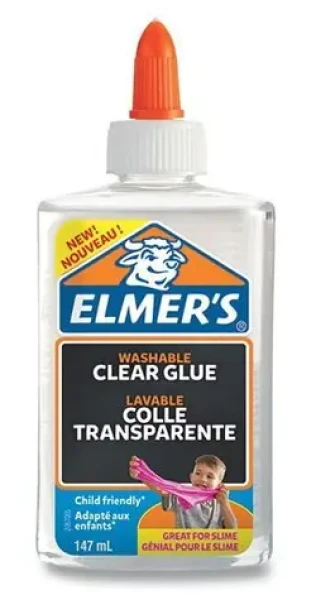 Elmer's Lepidlo priehľadné 147 ml / Lepidlo / Transparentné / Vhodné na výrobu slizu (0102/2077929)