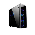 CHIEFTEC SCORPION II GL-02B-OP čierna / ATX / 2x USB 3.0 + 1x USB 2.0 / 4x 120mm RGB / bez zdroja / priehľadná bočnica (GL-02B-OP)