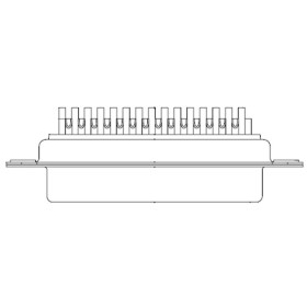 Molex 1731100111 D-SUB zásuvka 1 ks; 1731100111