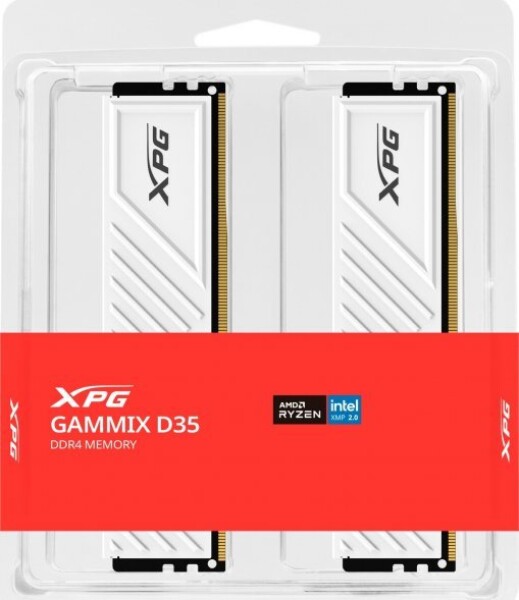 ADATA DDR4 - 32GB - 3600 - CL - 18 (2x 16 GB) dual kit (white, AX4U360016G18I-DTWHD35, XPG Gammix D35, INTEL XMP)