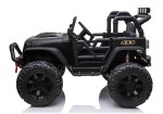 Mamido Elektrické autíčko Jeep Brothers lakované čierne 24V 2x200W
