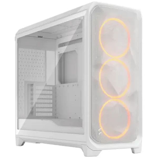Fractal Design Meshify 3 XL TG White RGB / Big-Tower / ATX / bez zdroja / priehľadná bočnica (FD-C-MES3X-06)