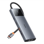 Baseus Baseus Metal Gleam II USB-C USB-A SD/TF, 3,5mm,