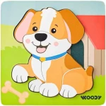 Woody Puzzle Baby - psík
