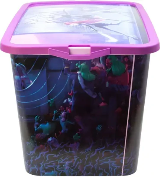 STOR Úložný box 23 l K-Pop: Lovkyňa démonov / Úložný box / 38,7 x 28,7 x 27 cm / S odnímateľným vekom (02365)