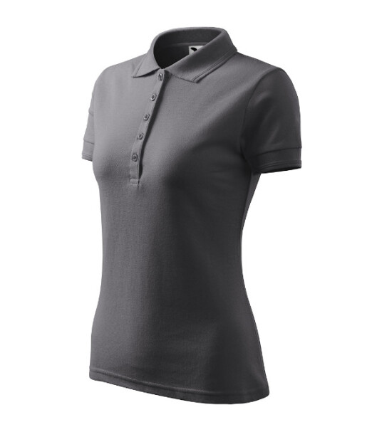 Dámske tričko Pique Polo steel grey XL