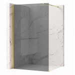 REA/S - Sprchová zástena Flexi Grey / Gold 100 KPL-K99784