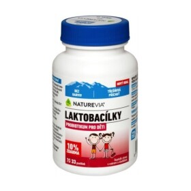 NATUREVIA Laktobacilky kids 33 ks