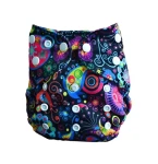 GaGa's Novorodenecké vrchné nohavičky Páv na patentky (8594197443440)