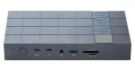 Peladn G2E šedá / Dokovacia stanica / Thunderbolt 5 / 120 Gb/s / 13 portov / M.2 NVMe / PD 140W / 2,5G LAN (G2E)