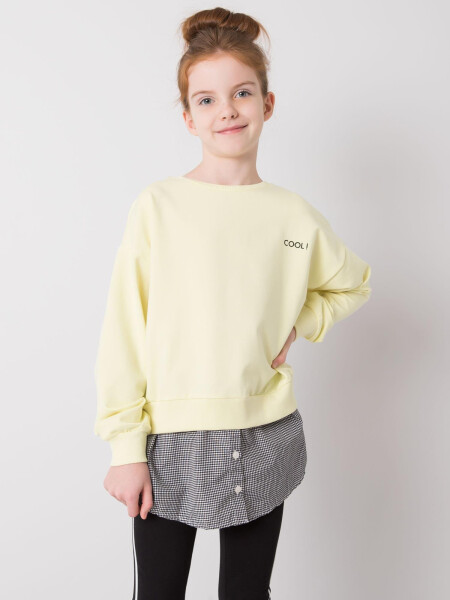 Dievčenská blúzka 11949 - Gemini 140cm světle žlutá