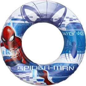 Bestway Nafukovací kruh Spiderman / priemer 56 cm / PVC / vek 3-6 rokov (98003)