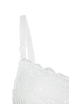 BRA 36 WHITE bílá 90C