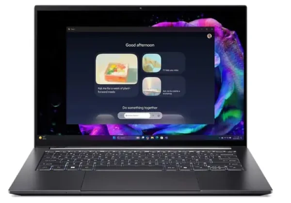 Acer Swift X 14 SFX14-73G-990T strieborná / Notebook / 14,5" 2880x1800 OLED Touch / Intel Core Ultra 9 285H / 32GB (NX.J81EC.001)