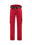 Pracovné nohavice Twill unisex pracovné nohavice červené 51