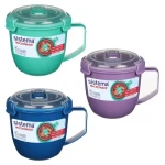 Sistema Microwave Large soup mug Hrnček na polievku a dusené pokrmy 900 ml mix farieb (9414202211415)