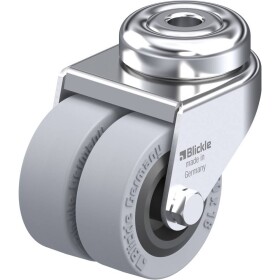 Blickle 105361 dvojité otočné koliesko vo vidlici; 105361
