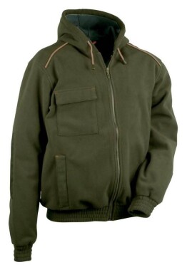 Bunda fleecová Cofra POTSDAM Farba: hnedá zemitá, Veľkosť: 3XL (V130_0_03_3XL)
