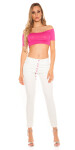 Trendy Koucla Skinnies low crotch bluewhite