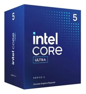 Intel Core Ultra 5 225F @ 3.3GHz / TB 4.9GHz / 10C10T / L3 21MB / Bez iGPU / Arrow Lake / TDP 121W (BX80768225F)