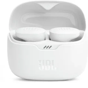 JBL Tune Buds biela / Bezdrôtové slúchadlá do uší / ANC / Bluetooth 5.3 / IP54