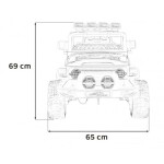 Mamido Elektrické autíčko Off-Road Climber 4x4 zelené