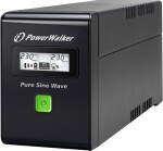 PowerWalker VI 800 SW Schuko / záložný zdroj UPS / 800 VA / 480 W / 2x Schuko / RJ11 / RJ45 / USB (10120080)