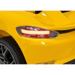 Mamido Elektrické autíčko Porsche Spyder RS ​​718 lakované žlté