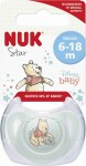 NUK Cumlík Star DISNEY Macko Pú 6-18m. box