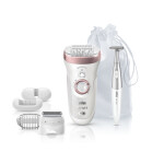 Braun Silk-épil 9-890 SensoSmart / epilátor / 2 rýchlosti / vodeodolný / 50 min prevádzka / biela (9-890 SensoSmart)