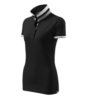 Polokošeľa Collar Up čierna S