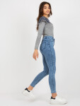 Dámske džínsové nohavice NM SP L12.14X Svetlé džínsy modré - FPrice S jeans-sv.modrá