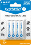 EverActive Professional Line nabíjacia batéria AAA (R03) 1050 mAh 4ks / Ni-MH (EVHRL03-1050)