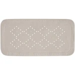 Spirella ALASKA šedo-hnedá / Protišmyková podložka do vane / PVC / 91 x 36 cm