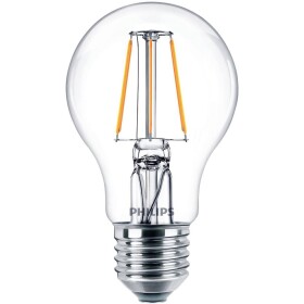Philips LED 77759300 LED En.trieda 2021 F (A - G) E27 4.3 W = 40 W teplá biela (Ø x d) 6 cm x 10.6 cm 2 ks; 77759300