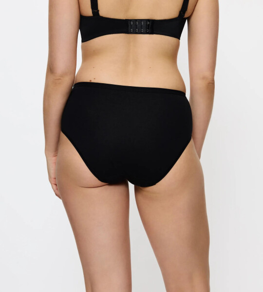 Dámske nohavičky Sense Of Cotton Midi - BLACK - black 0004 - TRIUMPH BLACK 38