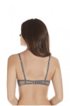 Dámska push-up podprsenka 90613 - Selmark 75B Modrá