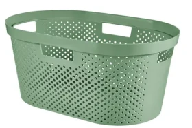 Curver Infinity Dots Kôš na bielizeň 40 l šedá (245808)